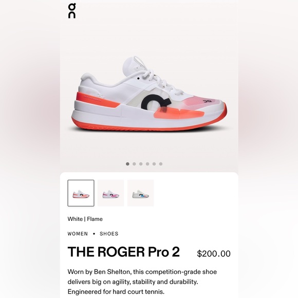On Running Shoes - New in box OC the Roger pro 2 size 10.5
